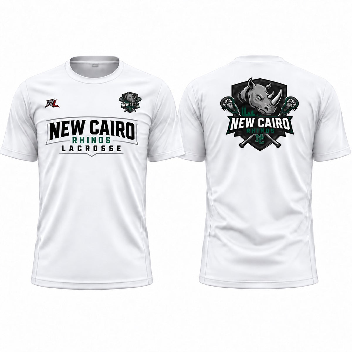 New Cairo Rhinos T-shirt with front logo