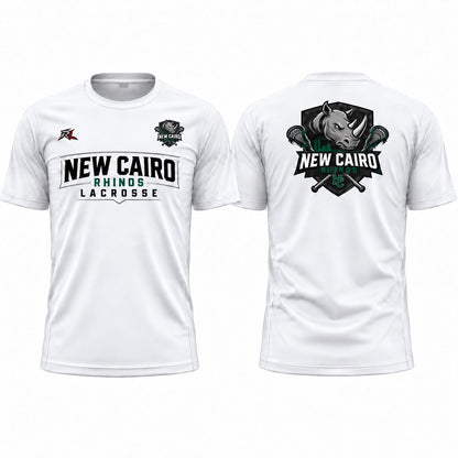 New Cairo Rhinos T-shirt with front logo